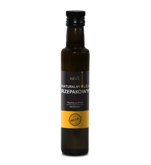 Naturalny olej rzepakowy  tłoczony na zimno 250ml