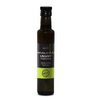 Naturalny olej lniany z czarnuszką  tłoczony na zimno 250ml