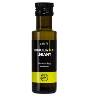 Olej lniany  tłoczony na zimno 100ml