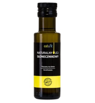 Olej słonecznikowy tłoczony na zimno 100ml
