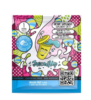 Suplement diety JuicedUp bezkofeinowy o smaku Dragon Fruit 1 porcja