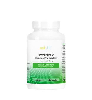 BACIBIOTIC bakterie probiotyczne Bacillus coagulans 12 mld.