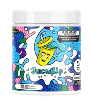 Suplement diety JuicedUp o smaku BLUE RAZZ 33 porcje