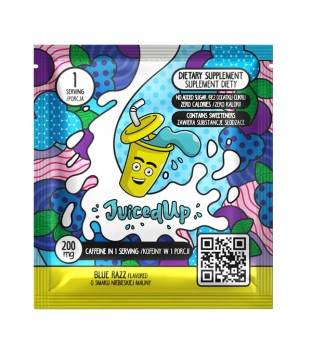 Suplement diety JuicedUp o smaku BLUE RAZZ - 1 porcja
